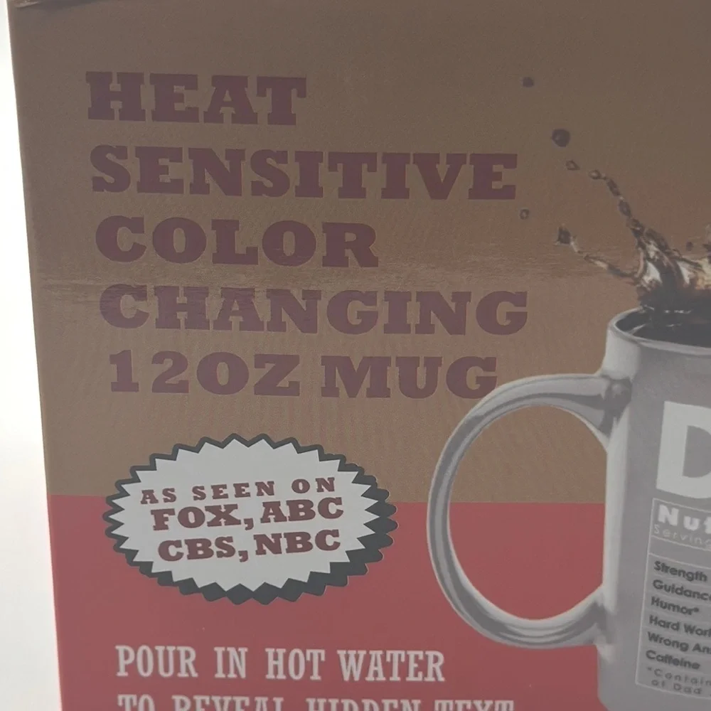 GR8AM Heat Sensitive Color Changing Mug for dad